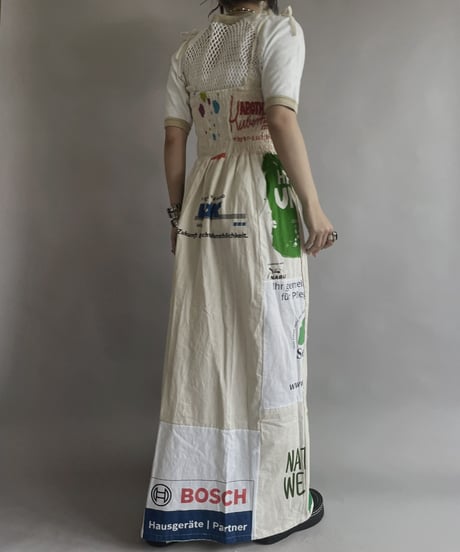 【RE;CIRCLE】RE Eco-Friendly Bag Shirring One-piece / 230427-014