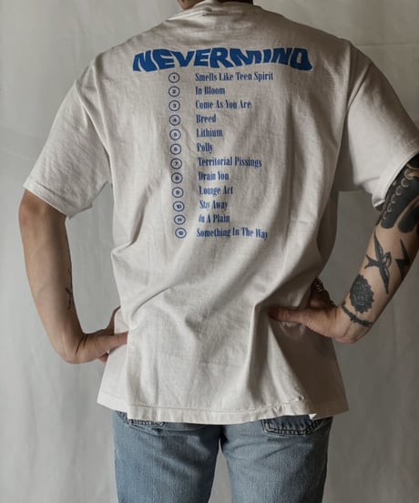 【USED】  S/S T-shirt NIRVANA/210825-011