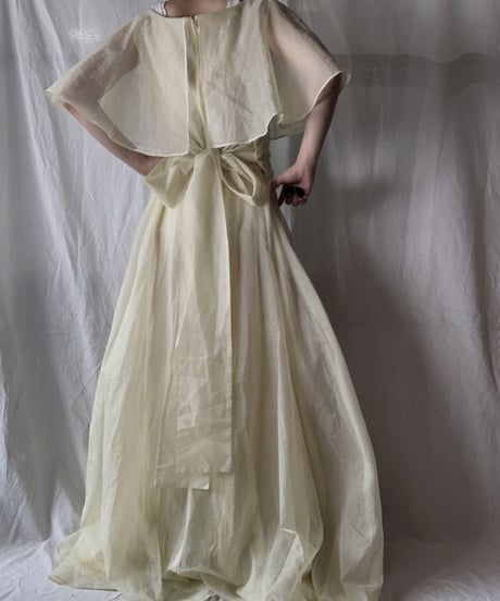 【USED】 Dot Patterned See-through N/S Dress/210714-032