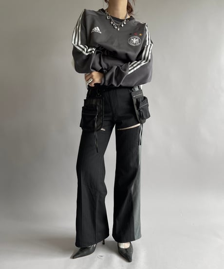 【RE;CIRCLE】 Re Suit Slit Pants/ 241003-020