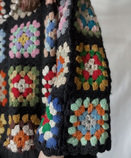 【RE;CIRCLE】 RE Granny Knit Top⑦/211014-007