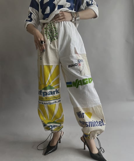 【RE;CIRCLE】RE Eco-Friendly Bag Rraw Cord Pants / 230427-005