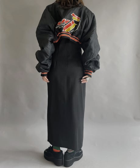【RE;CIRCLE】 RE Nylon Short Jacket Black / 230309-001