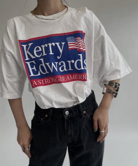 【USED】 Kerry Edwards T-shirt / 220827-005