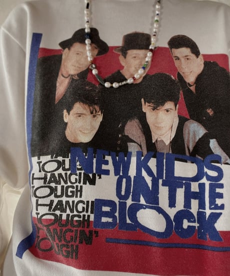 【USED】     L/S Sweat NEW KIDS ON THE BLOCK/211216-047