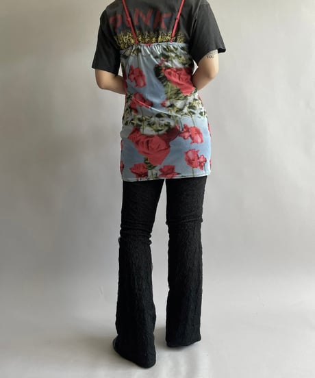 【USED】 Flower Patterned Camisole Top /240914-019