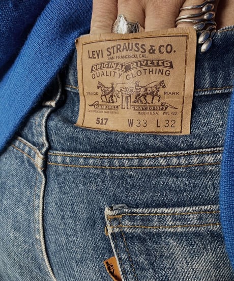 【USED】 LEVI’S Denim Pants 517③/210930-039
