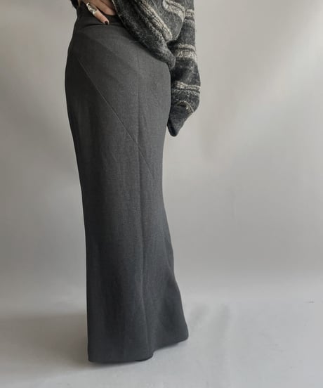 【USED】 DEBBIE SHUCHAT Long Skirt / 231028-006