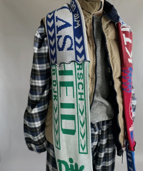 【RE;CIRCLE】 RE Soccer Long Scarf / 221224-048