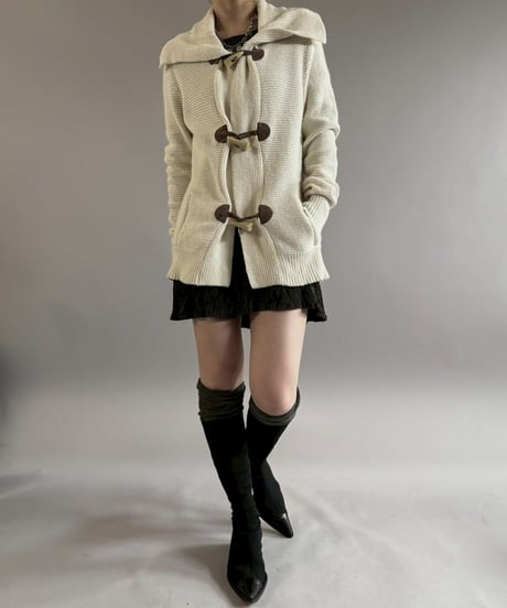 【USED】 Lauren Ralph Lauren Toggle Botton Knit Cardigan / 260221-017