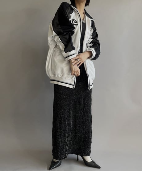 【USED】 Lame Camisole Long One-Piece/ 240224-038