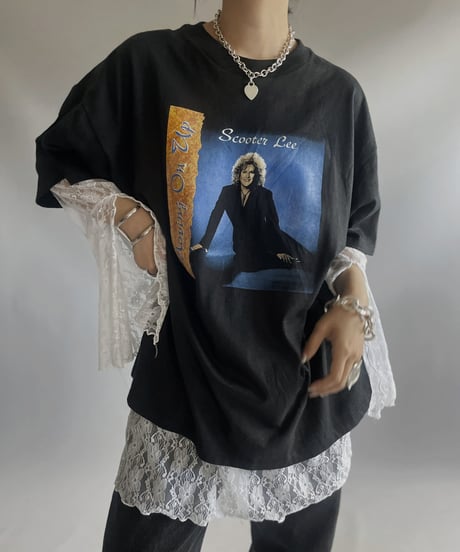 【USED】L/S Flare Sleeve Lace Top/ 230909-006