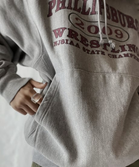【USED】   Champion Reverse Weave Hoodie PHILLPSBURG/211007-027