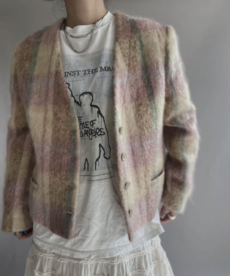 【USED】 Pure Wool Knit Jacket / 230102-012