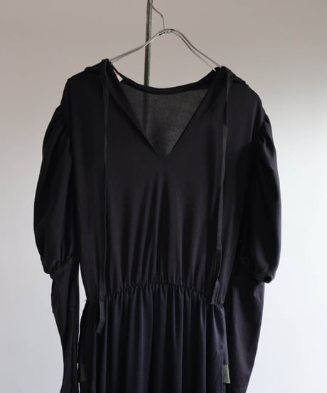 【USED】L/S Poly Dress ① / 220324-002
