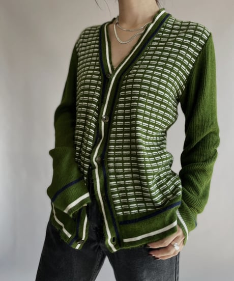 【USED】  Knit Cardigan / 221119-026