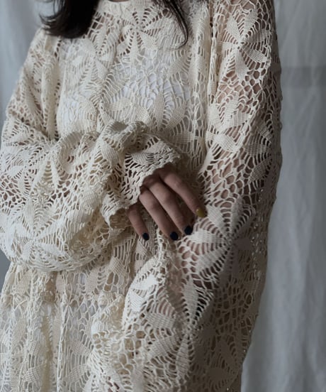 【RE;CIRCLE】RE Crocket L/S Dress②/210526-051