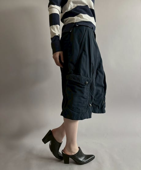 【USED】 Oakley Zip Design Nylon Cargo Shorts /260328-026