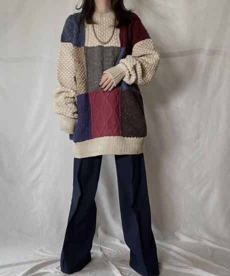 【USED】 Alan Knit L/S Top②/ 220120-055