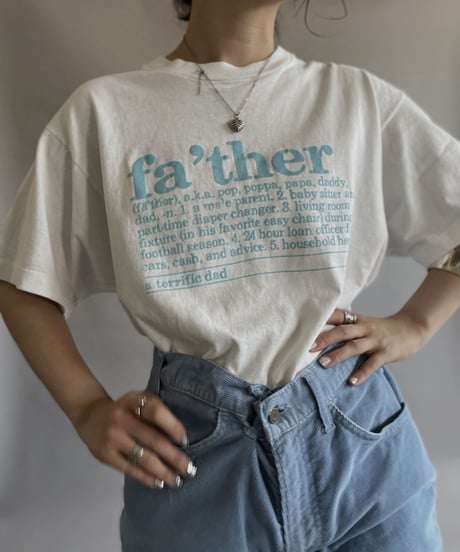 【USED】 S/S Father T-shirt / 230603-012