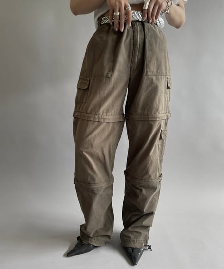 【USED】BERTO LUCCI Convertible Pants / 240608-012