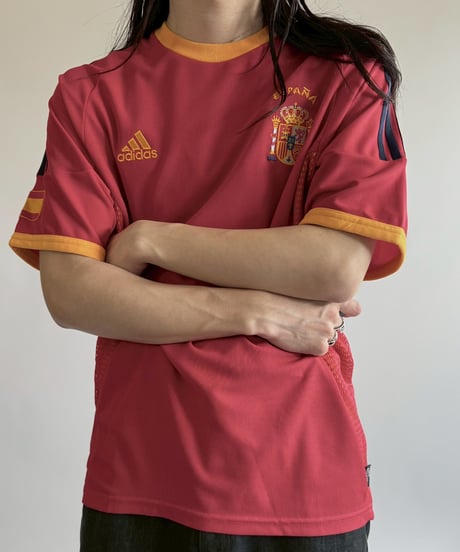 【USED】 adidas 02~03's SPAIN Soccer Shirt/ 250607-041