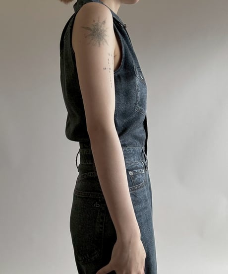 【USED】 Dead Stock rag & bone Denim Print All in One  / 250628-024
