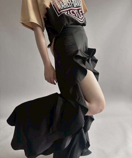 【USED】 Frill Design Pants /260418-028