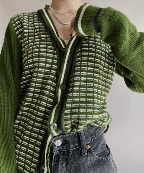 【USED】  Knit Cardigan / 221119-026