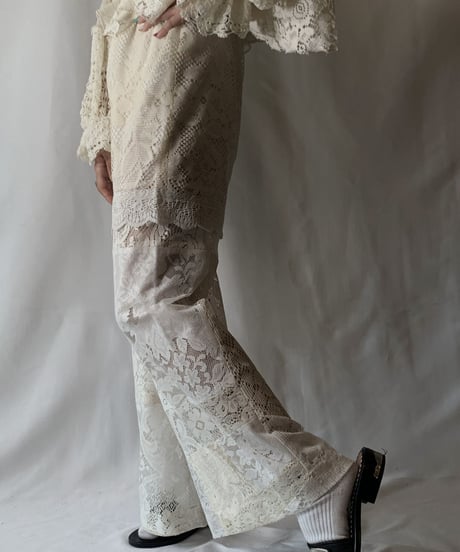 【RE;CIRCLE】 RE Lace Pants③/ 210801-066