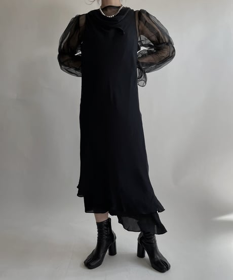 【USED】 Silk N/S One-piece ③ / 220409-014