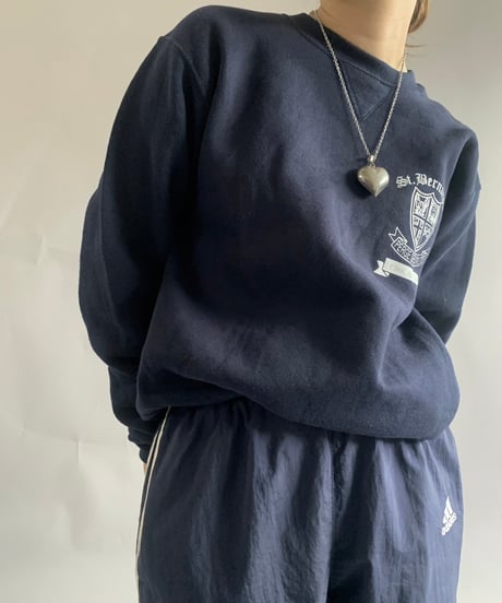 【USED】 Made in USA 90's Russell Athletic Sweat Top /241102-005