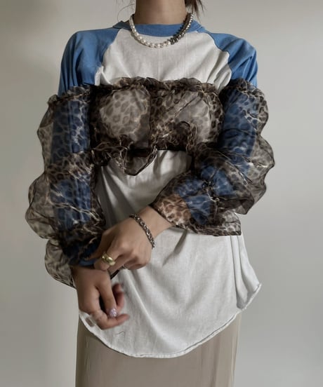 【USED】 See-through Long Sleeves Top / 220507-012