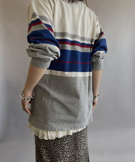 【USED】    Knncwel L/S Polo Shirt / 230610-005