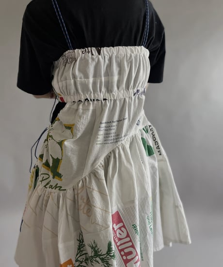【RE;CIRCLE】RE Eco-Friendly Bag Code Camisole Middle One-piece / 240516-033