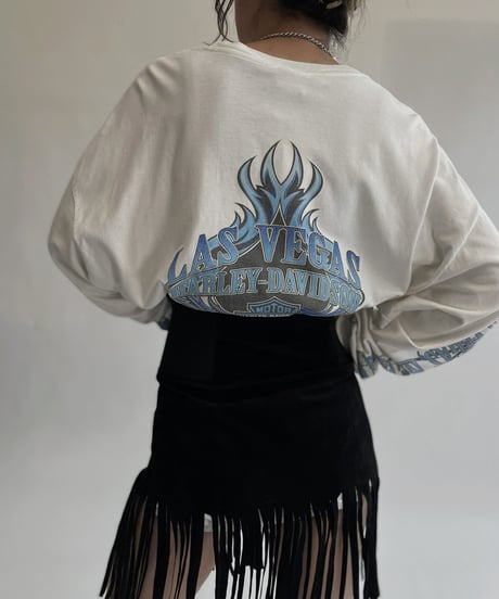 【USED】 Las Vegas Harley-Davidson Long Sleeved T Shirt / 220806-019