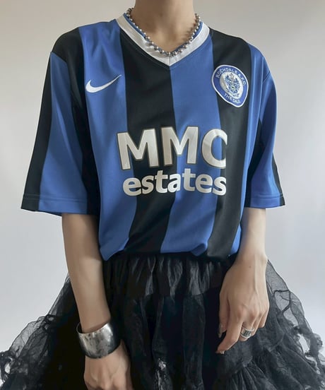 【USED】 08~09's Nike Rochdale Soccer Shirt / 250712-002