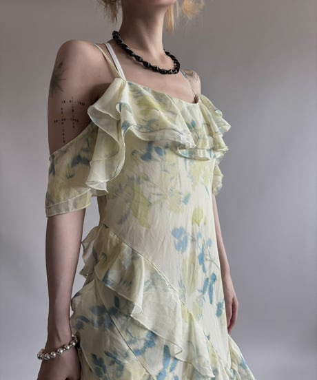 【USED】 Design Camisole Long One-Piece  / 250531-002