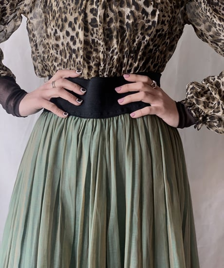 【USED】See-through Long Skirt/210217-046