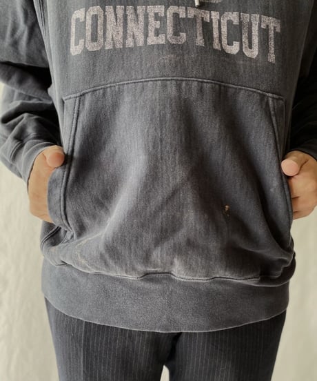 【USED】   Champion Reverse Weave Hoodie WESTERN CONNECTICUT/211007-050