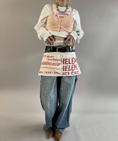 【RE;CIRCLE】 Re Eco Bag Apron /  260413-009