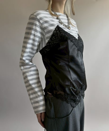 【RE;CIRCLE】 RE Border Cami / 260420-014