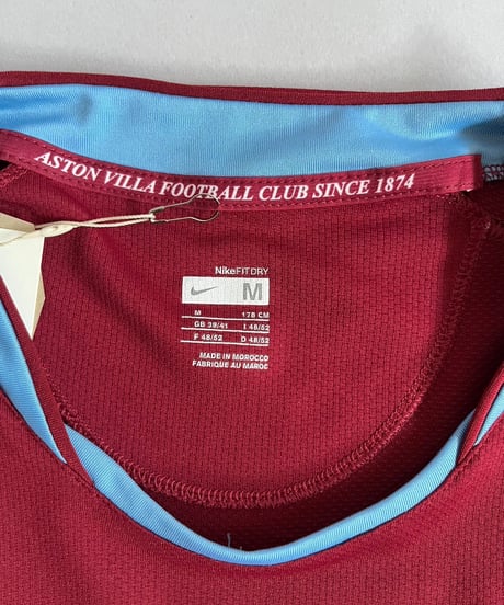 【USED】 Nike ASTON VILLA Soccer Shirt /240831-023