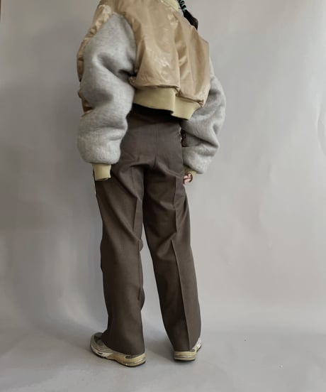 【RE;CIRCLE】 RE Short MA-1 Mohair Jacket Beige / 230112-022