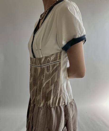 【USED】 Cop.Copine S/S Design One-Piece  /251014-025