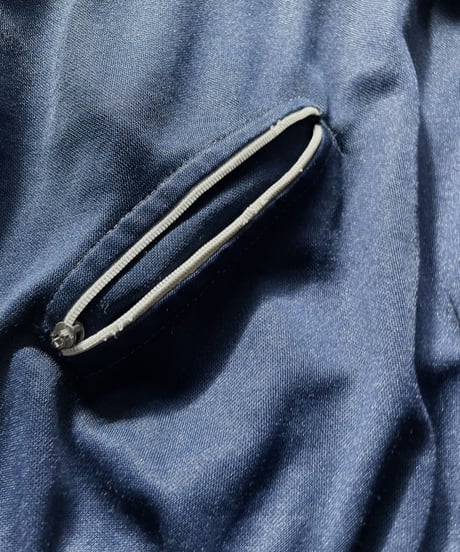 【USED】 Zip-up Top Navy / 230128-023