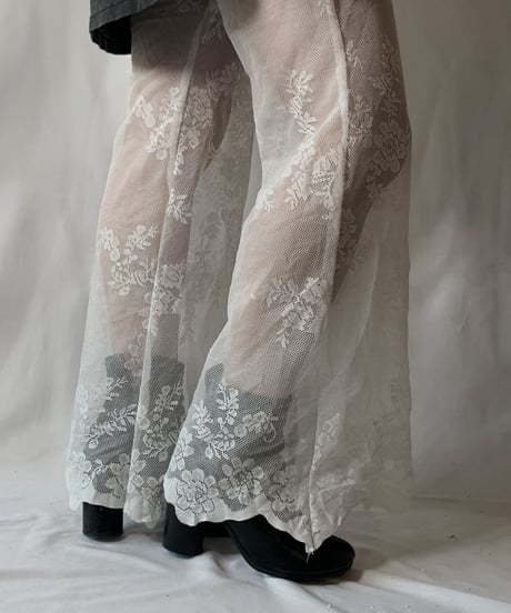 【RE;CIRCLE】 RE Lace Pants⑤/ 210801-071