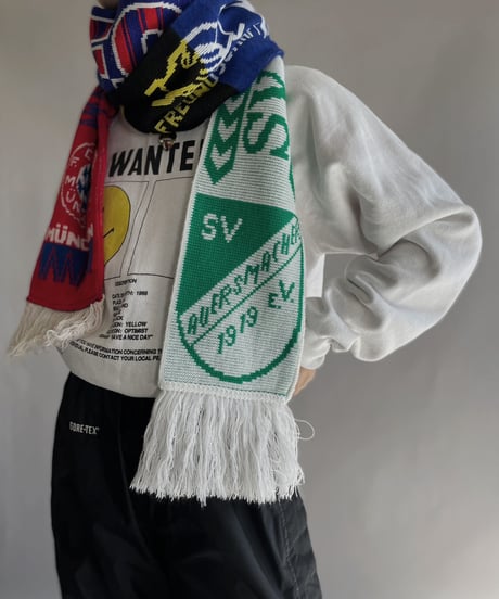 【RE;CIRCLE】 RE Soccer Long Scarf / 221110-019