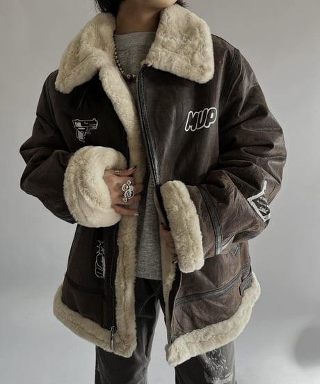 【Mashup Products】  Mouton Jacket/  240217-017