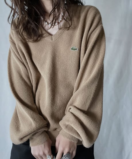 【USED】   LACOSTE Knit Top 11/211126-027